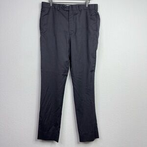 Brooks Brothers Pants Men 36x34 Gray Wool Office Business Career Neutral Trouser